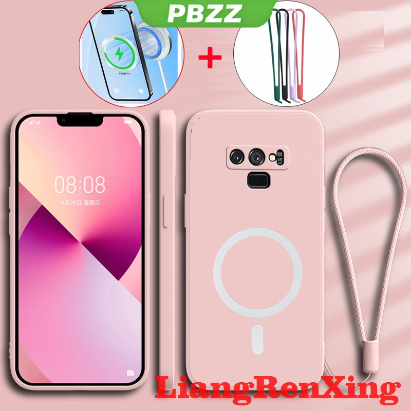 PBZZ เคสสําหรับ SAMSUNG note 9 เคสโทรศัพท์ Softcase Liquid Silicone Protector Smooth กันกระแทกฝาครอบกันชนดีไซน์ใหม่ความงาม แม่เหล็กดูดไร้สาย YTBSWX01 ราคา ถูกที่สุด ดีลบีเคเค แกลเลอรีภาพที่ 7