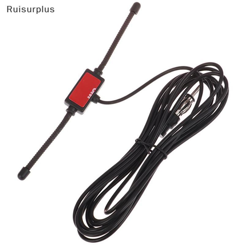 [Rui-t] 1 PC รถ Dipole เสาอากาศเรือสเตอริโอ AM เสาอากาศกระจก FM เสาอากาศวิทยุกระจกรถยนต์ AM วิทยุ FM เสาอากาศสัญญาณเครื่องขยายเสียง