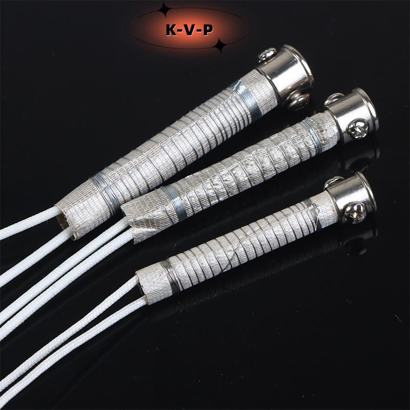 หัวแร้งไฟฟ้าอเนกประสงค์220V 30W 40W 60W, อุปกรณ์เปลี่ยนชิ้นส่วนเชื่อมไมกาแกนทำความร้อนภายนอก