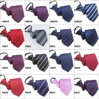 (พร้อมส่ง) แบบที่ 1-20, 101-135 เนคไทธุรกิจ เนคไทสำเร็จรูป แบบซิป
