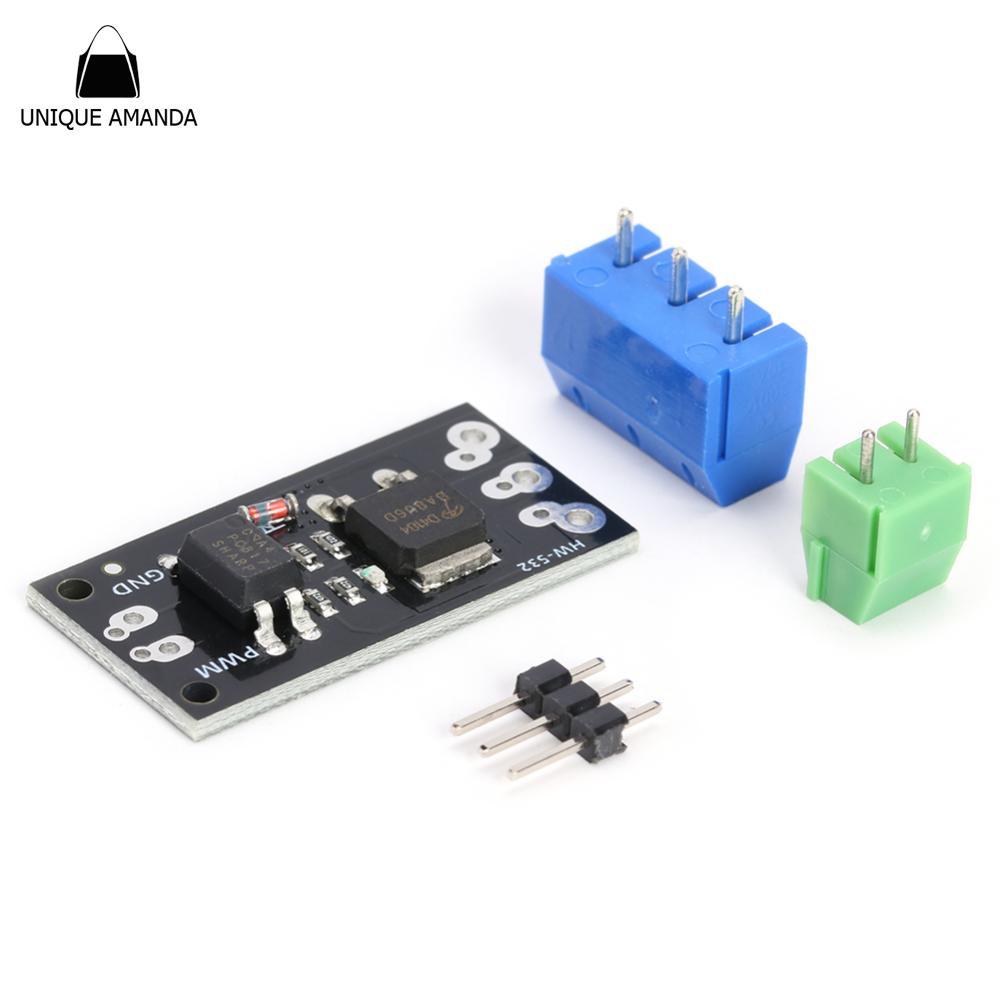 อีไลฟ์010☁ HW-532A D4184 ที่มีประโยชน์เปลี่ยนรีเลย์บอร์ด PWM Modulation FET โมดูล