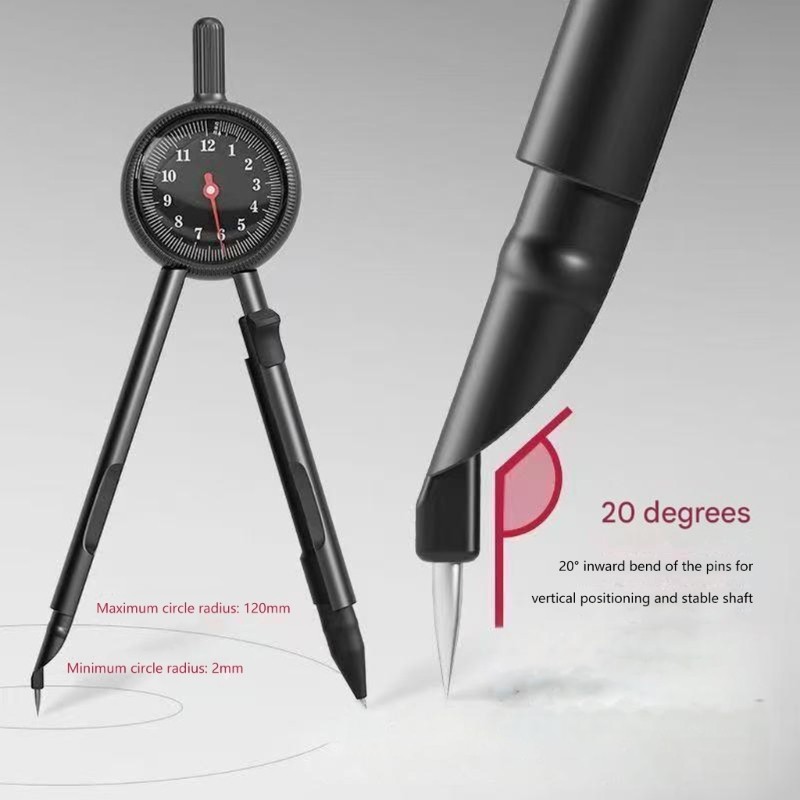 EV Light Weight Drafting Compass Drawing Compass Featuring 30 ซม. การวัด