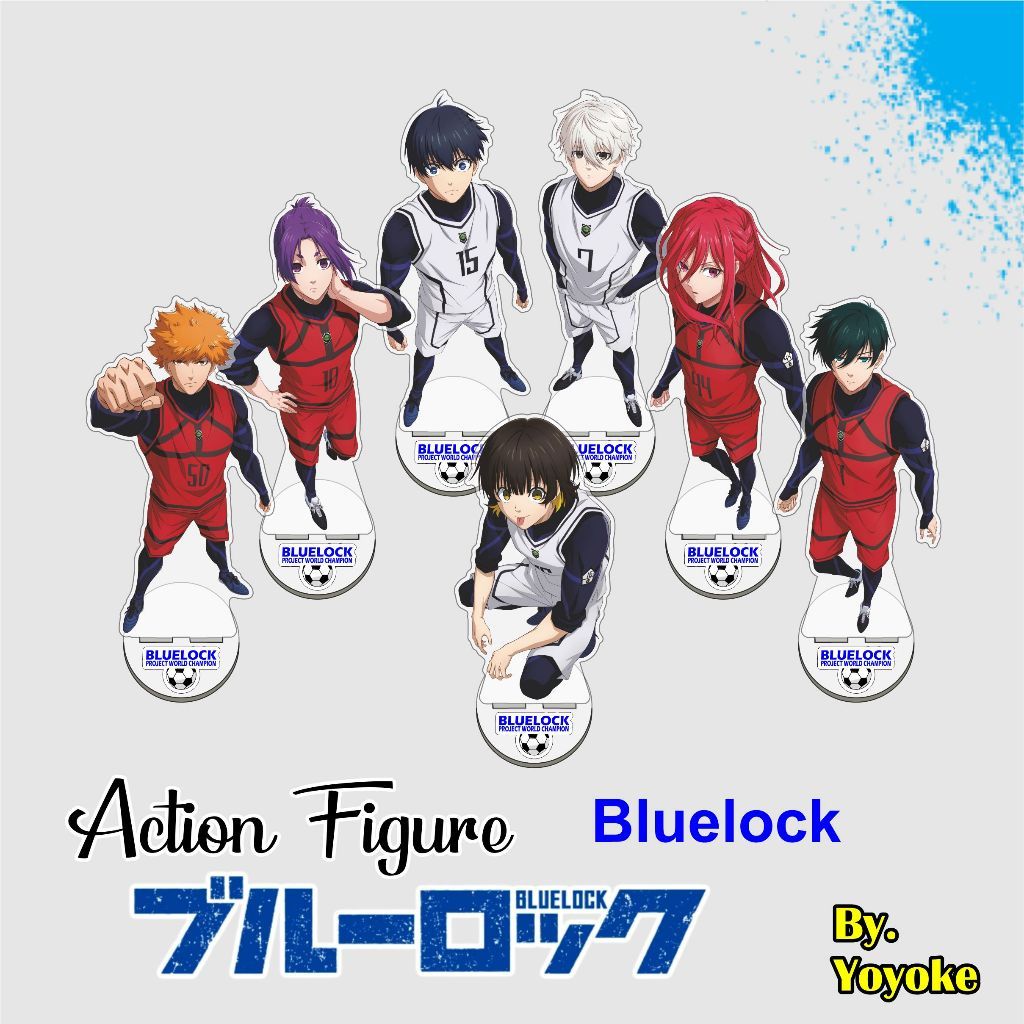 Standee Akrilk Blue Lock | Standee Anime Blue Lock