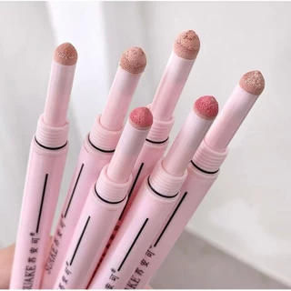 happy-girl: ปากกาดอลลี่อาย2หัว 2in1 เขียนง่าย ไฮไลท์ ไฮไลท์ดวงตาแบบ ดวงตากลมโตสไตล์เกาหลี กันน้ํากันเหงื่อ ติดทนนาน