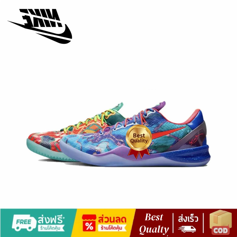 (ดีที่สุด/Best Quality)Kobe 8 Protro XDR+React รองเท้าบาส กันลื่น กันกระแทก Basketball Shoes