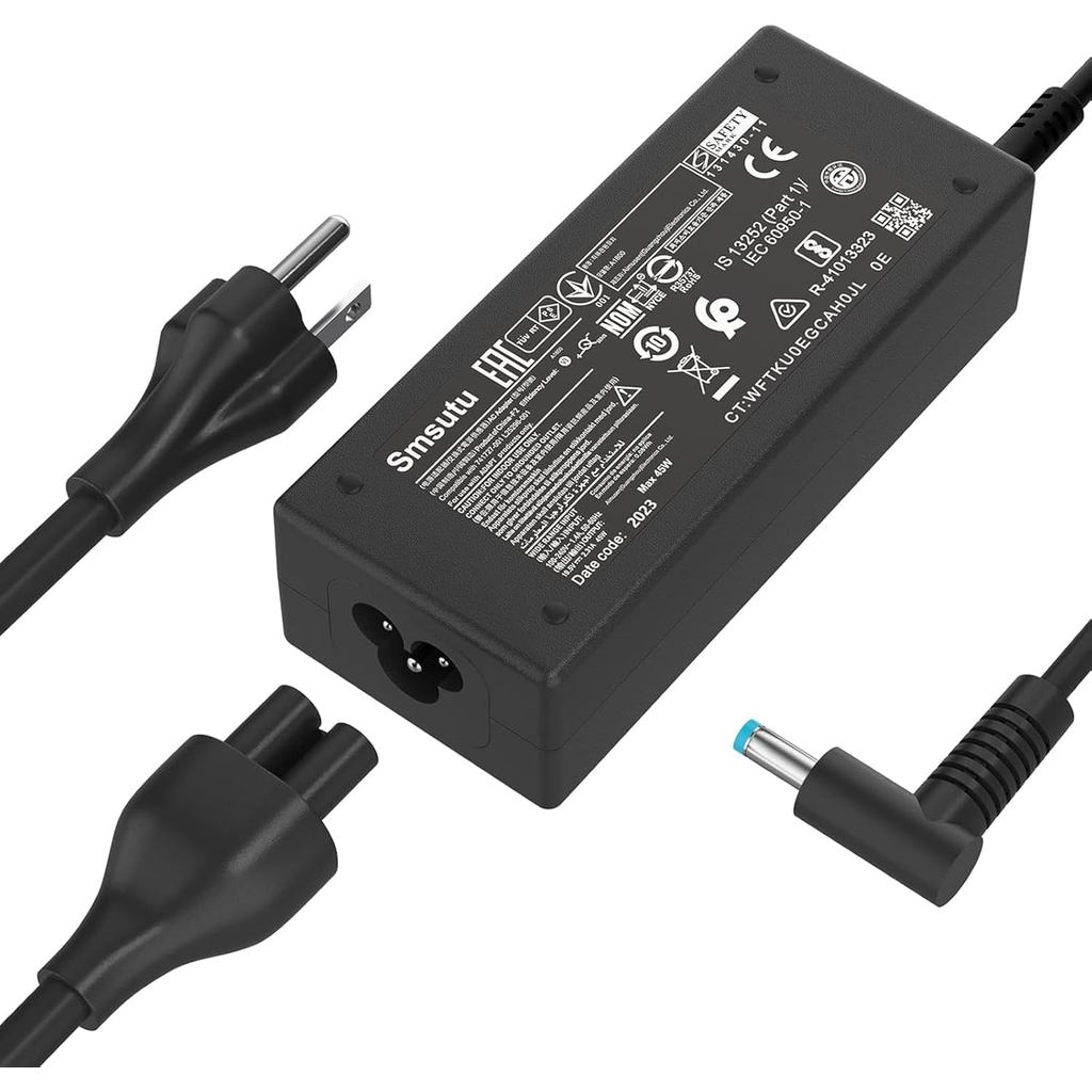 45W แล็ปท็อปชาร์จใช้งานร่วมกับ HP Pavilion Notebook Stream 14 13 11 Envy X360 L25296-001 L25296-002/