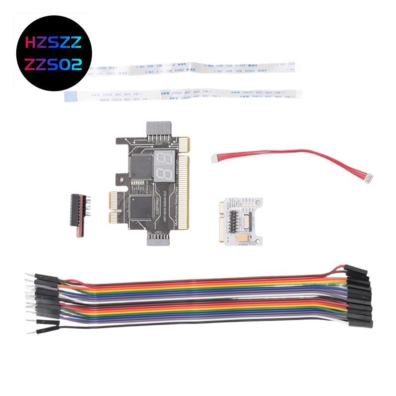 Hzszzs02TL631 Pro การ์ดวินิจฉัย + การ์ดขยายการ์ดการ์ดวินิจฉัย PCI-E เมนบอร์ดมัลติฟังก์ชั่นแล็ปท็อปเค