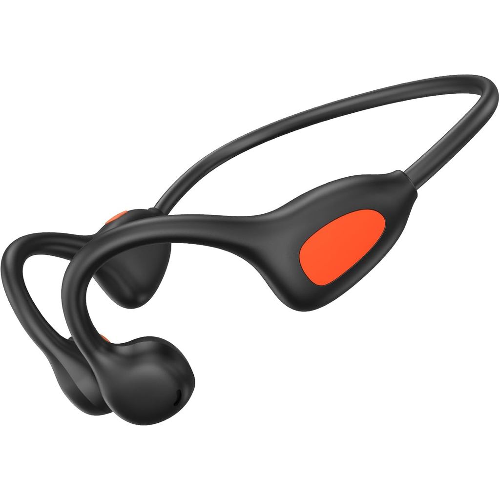 หูฟังเปิดหู,หูฟังการนํากระดูกบลูทูธ6.1ไร้สายหูฟังการนํากระดูกหูฟังกีฬา,IPX6กันน้ํา,Clear Call,น้ําหน