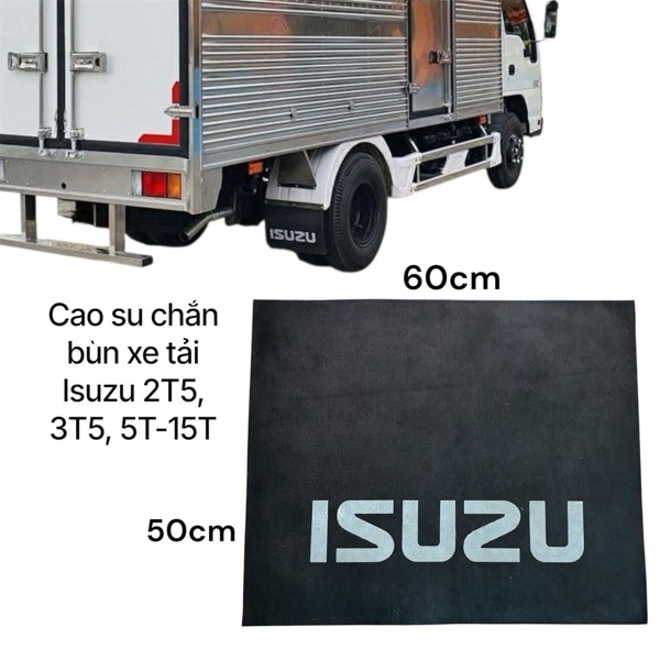 Combo 2 ยางล้อหลังบังโคลนสําหรับรถบรรทุก Isuzu 2t5, 3t5, 5t-15t (60x50)