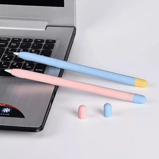 ปลอกปากกาซิลิโคนกันลื่น For Apple รุ่นที่ 2 ปากกา มีให้เลือกหลากหลายสี การจับคู่สี เคสป้องกันปากกา เปลือกนิ่ม