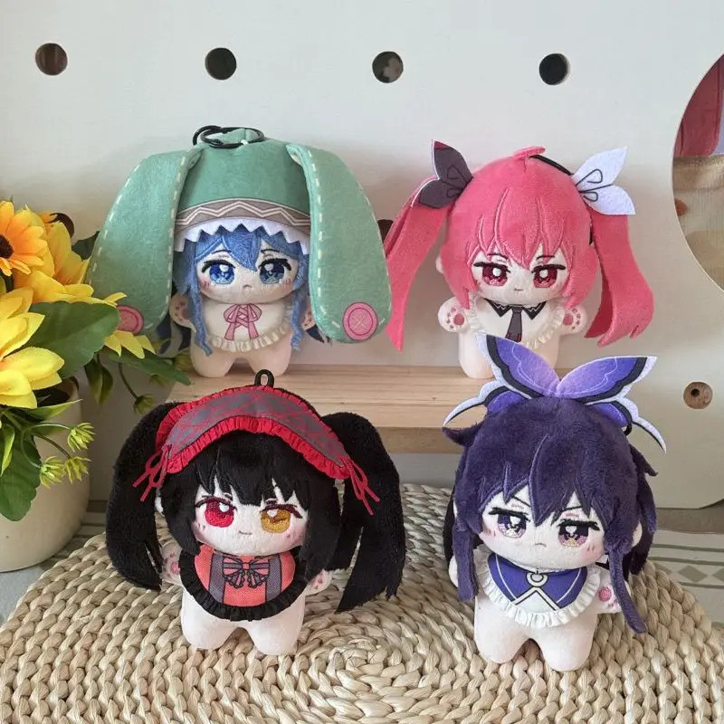 Collectible ใหม่10 ซม.อะนิเมะวันที่ Live Himekawa Yoshino Tokisaki Kurumi คอสเพลย์ Plushie knapsack 