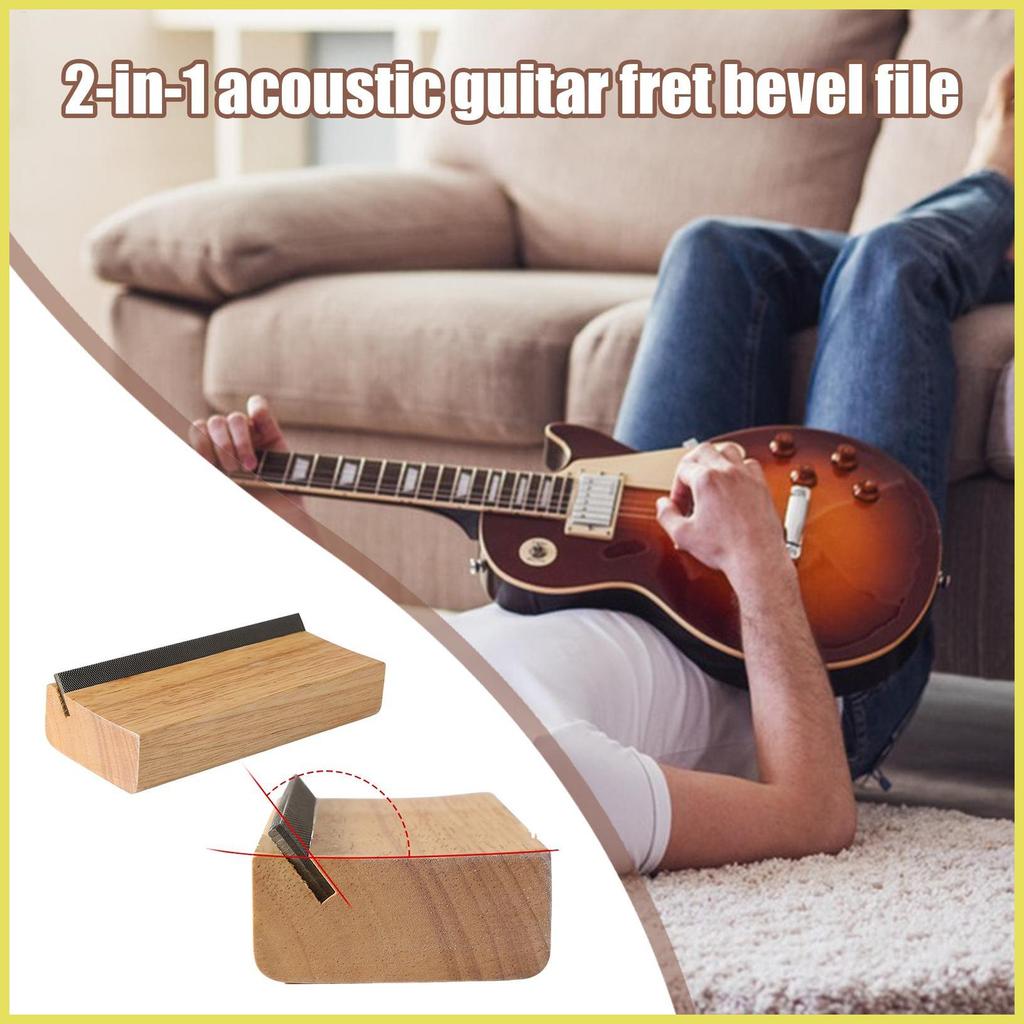 Fret End File 30/90 เครื่องดนตรี Crowning เครื่องมือ Bass Fret Shaping File สําหรับช่าง Luthiers che