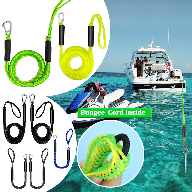 Boat Bungee Dock Lines, Boat Bungee Anchor Lines, Boat Bungee Anchor Rope PWC Anchor Line PWC Access