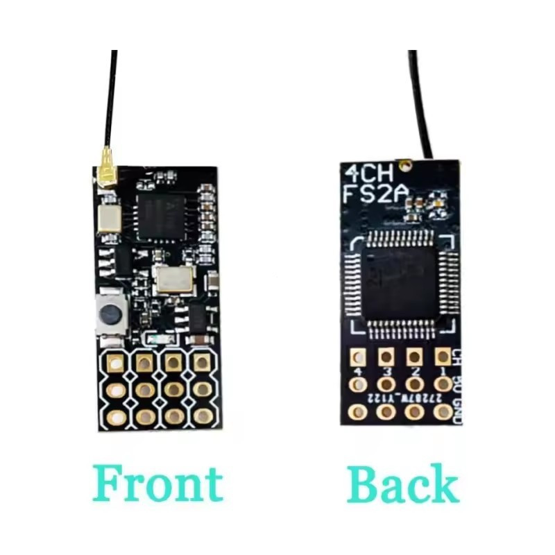 Flysky FS2A 4CH AFHDS 2A Mini Receiver PWM FS-i6 FS-i6X FS-i6S FPV Racing Drone Quadcopter