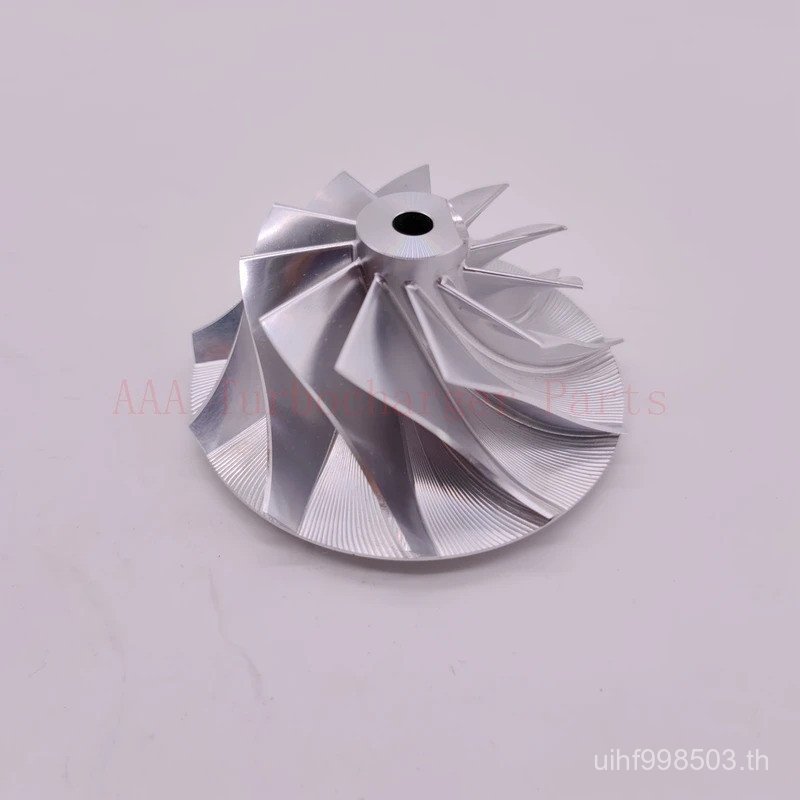 HX40/HX40W Turbo Billet ล้อคอมเพรสเซอร์ล้อ 60x88.6x86 มม.-backplatter-11blades ผู้ผลิต AAA Turbochar