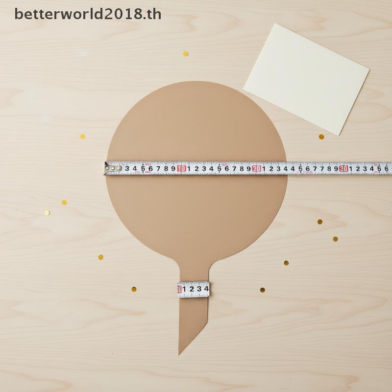 [bet] 50 ชิ้น Bobo บอลลูนชุด 18 20 24 นิ้วบอลลูนใสบอลลูนใส Helium Inflatable Party [TH]