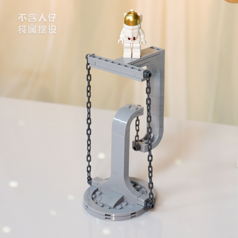สนุกสไตล์ใหม่ของเล่นเด็ก 7000 Anti-Gravity Rainbow Balance กรอบ MOC Creative Suspension ประกอบอนุภาค
