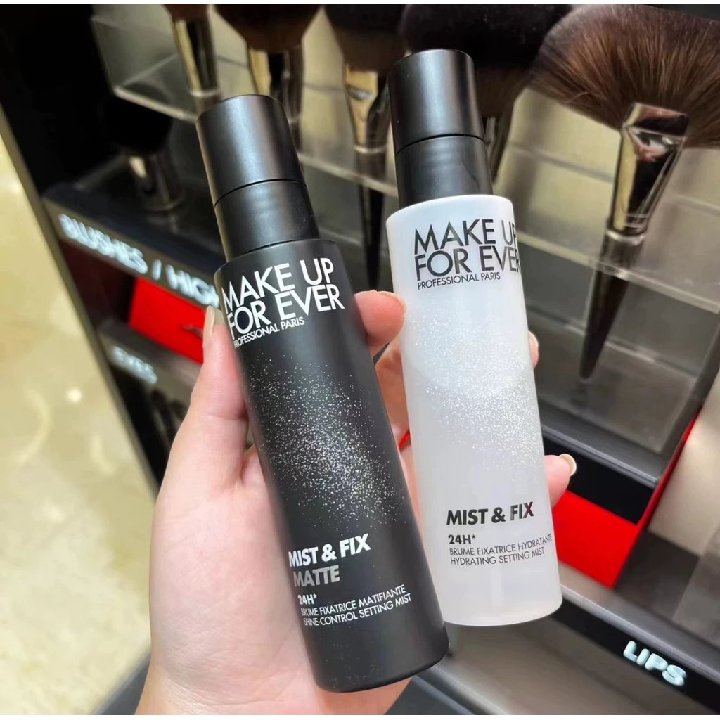 Make up Forever Make Up Forever Oil Control Makeup Fixing Spray Makeup Holding Semi-Matte Black Whit