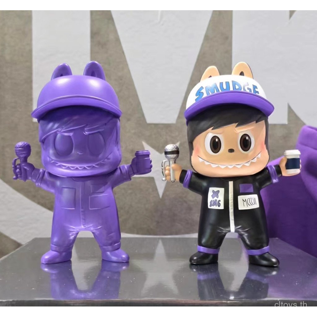 3D printed SMG x KASING co-branded Labubu purple model, ComplexCon limited edition replica 7I0C