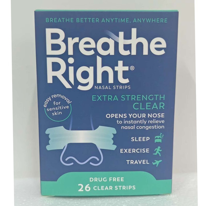 Breathe Properly Nasal Patch บรรเทาจมูก Discomfort Enjoy Fresh Nasal Patch แผ่นแปะจมูกระบายอากาศ 202