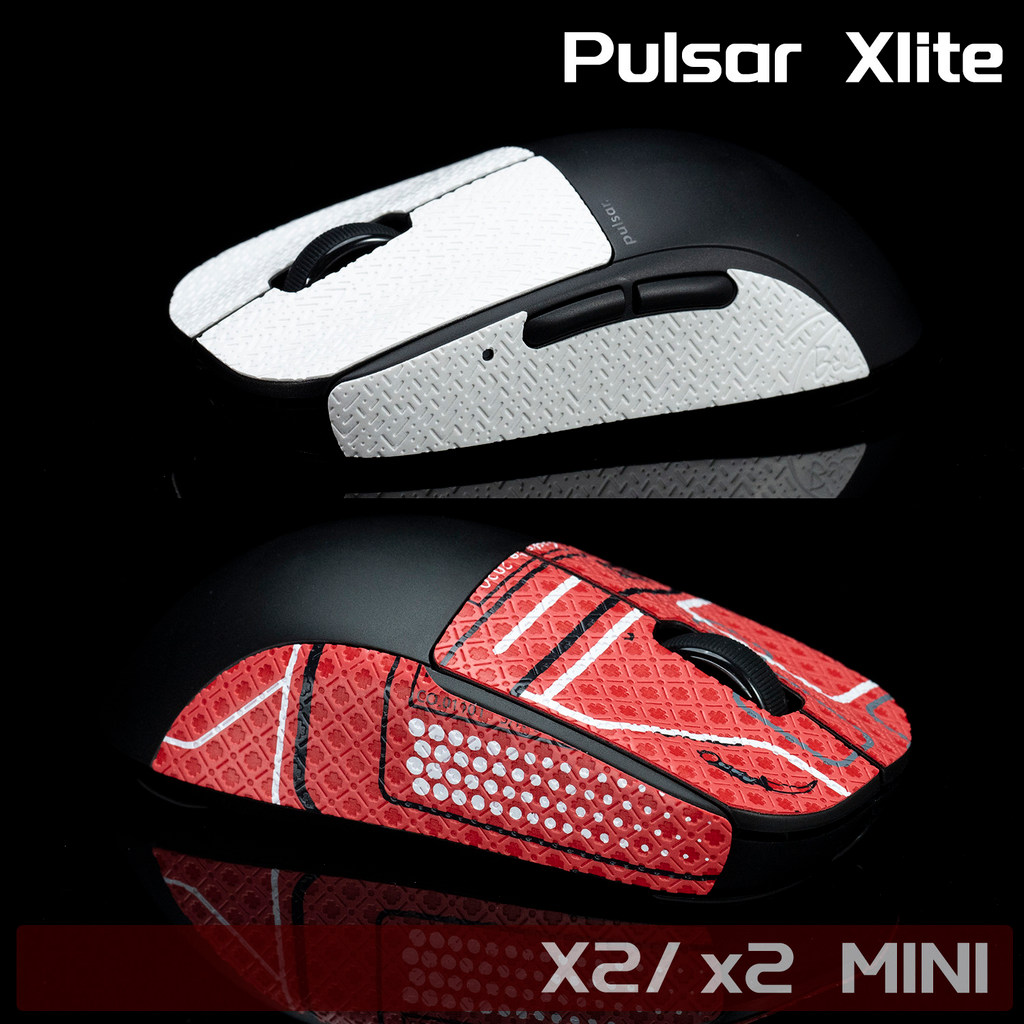TBTL สติกเกอร์กันลื่นเมาส์ Pulsar X2/X2v2 MINI สินค้าใหม่สติกเกอร์ดูดซับเหงื่อสติกเกอร์ด้านข้าง