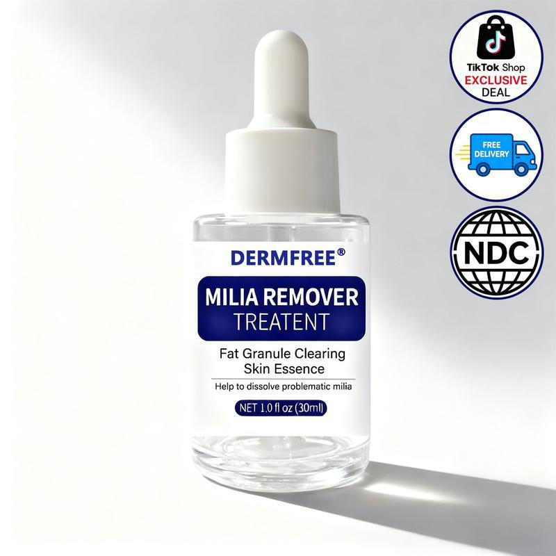 Sérum Removedor de Milia Dermfree 0,85 oz com Ácido Salicílico e Glicerina para Reparação da, Esfoli