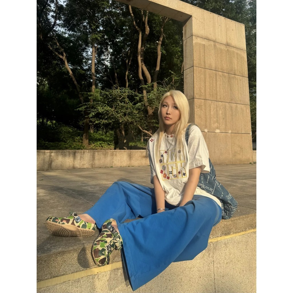 💖（ ）BAPE X Crocs Classic Clog รองเท้าแตะUnisexUnisex