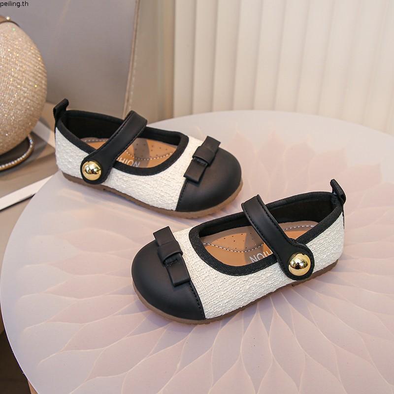 Vitage Style Baby Girl Doll Shoes Korean Lady Style Baby Girl Shoes Mixed in 2 สีสวยมาก B271
