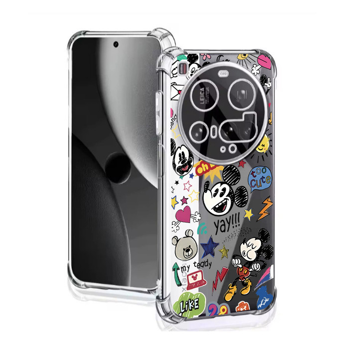 Case For Xiaomi 17 Ultra เคสใส ลายการ์ตูน กันกระแทก สำหรับ XIAOMI Mi15TPro XIAOMI Mi14TPro Mi14T Mi1