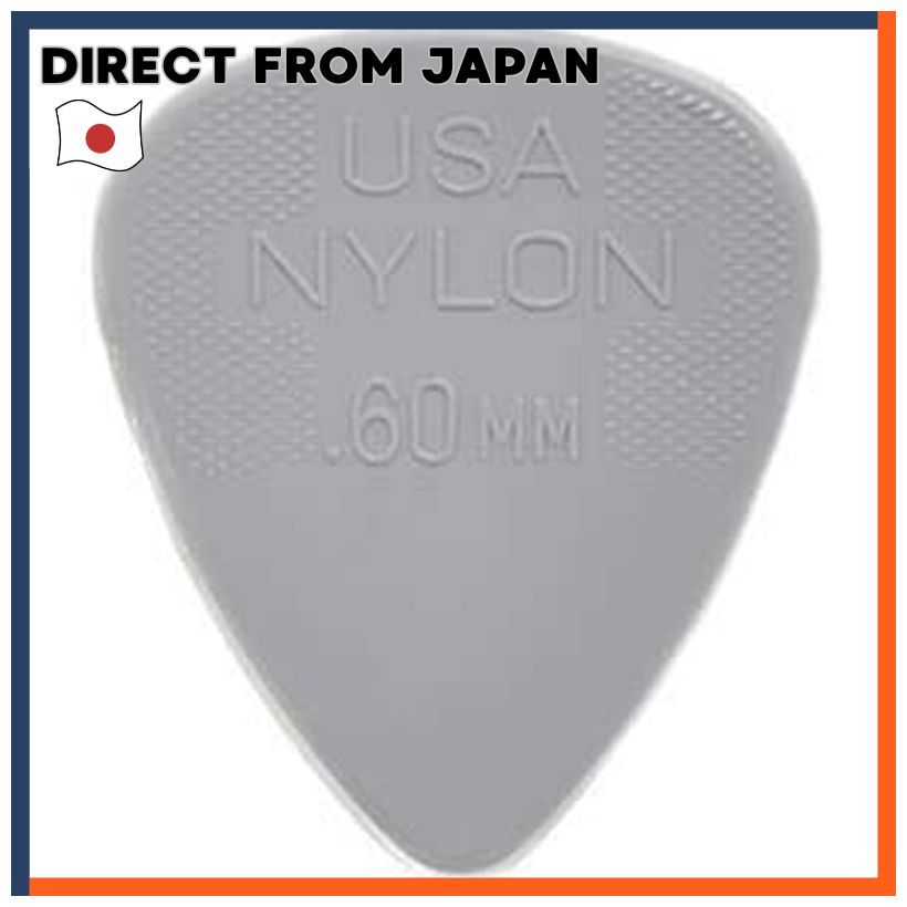 Jim Dunlop Nylon STD Pick Set With Musent Custom Players Pick 12 Pieces