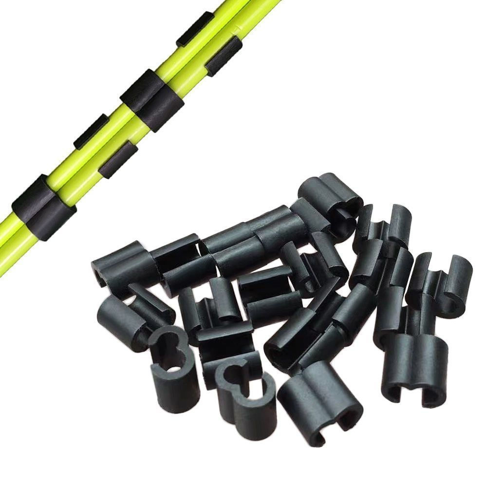 New Product#Bicycle cable clamp Mountain bike brake and gear cable clamp Folding bicycle C Buckle U Shaped buttons12Y