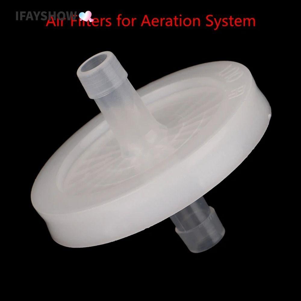 IFAYSHOW 1 ชิ้นอินไลน์สุขาภิบาลกรองอากาศ,ชิ้นส่วนการหมักออกซิเจน Cask Air ปั๊มกรอง,ถังปลา Aquarium อ