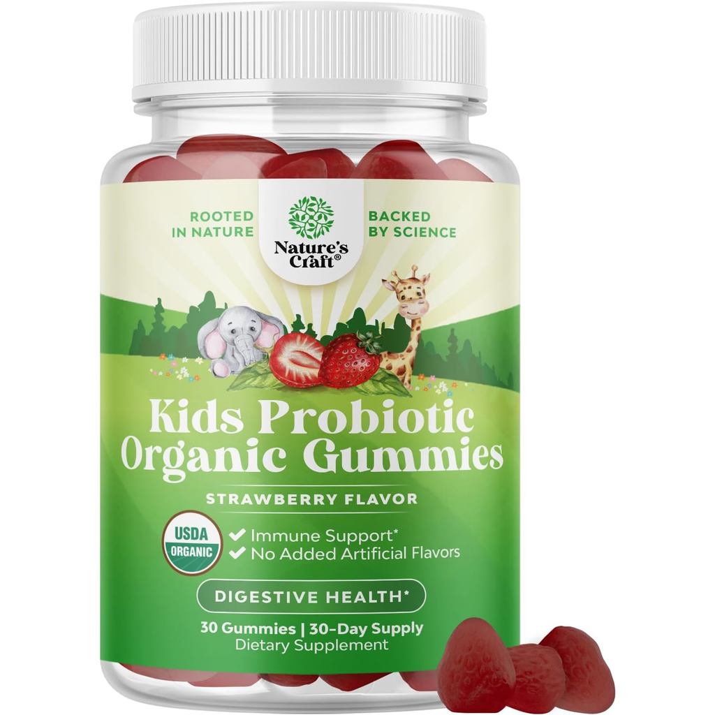 Immune Booster Kids Probiotic Gummies - บาซิลลัส ซับไทลิส โปรไบโอติกสําหรับเด็ก อัพเซ็ต กระเพาะอาหาร