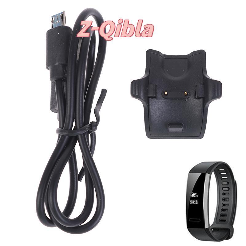 [Z-Qibla-t] เครื่องชาร์จนาฬิกาอัจฉริยะสําหรับ Huawei Honor Band 5 4 3 เครื่องชาร์จสายชาร์จ USB