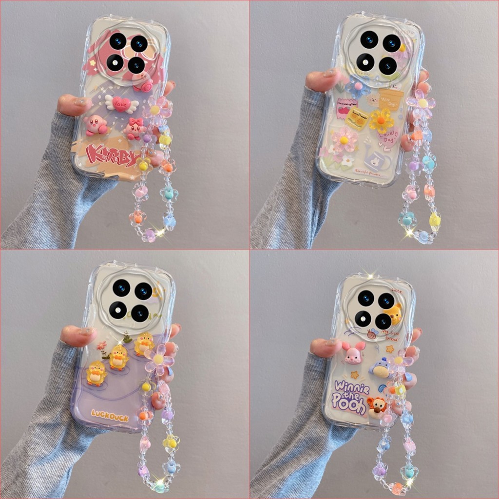 เคสสําหรับRedmi NOTE 15 series Stickตุ๊กตาโปร่งใสTPUซิลิโคนอ่อนนุ่มเคสโทรศัพท์TYGZ1