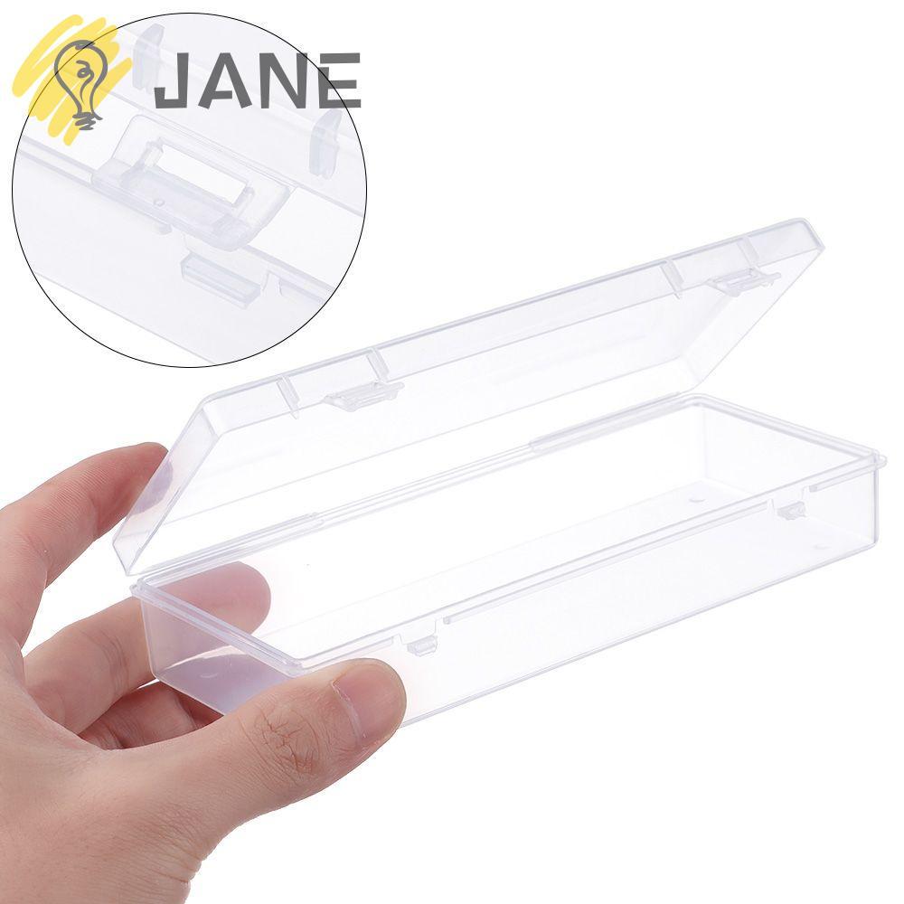 JANE กล่องเก็บ Square /Black 8 รูปแบบอุปทานเก็บยาขนาดเล็ก