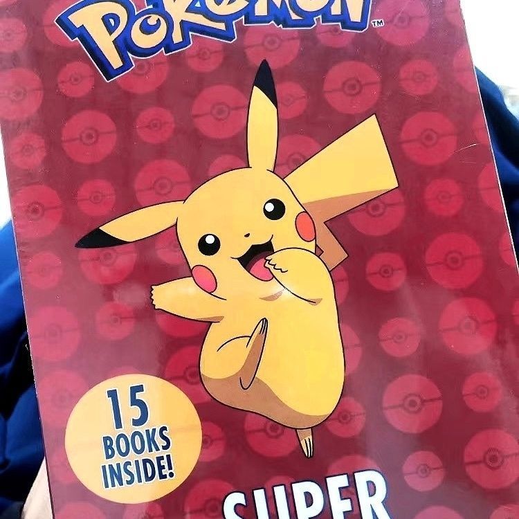 Paper English Books Pokemon Super Collection 15 เล่ม