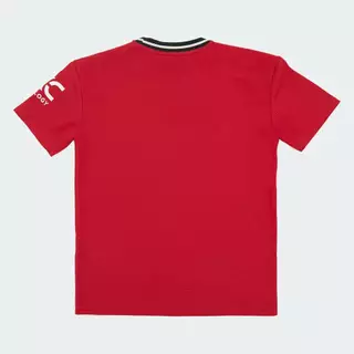 adidas ฟุตบอล เสื้อฟุตบอลสำหรับแฟนทีมแมนเชสเตอร์ยูไนเต็ดสำหรับเด็กโต เด็ก สีแดง KR2572