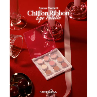 💟ของแท้ | ส่งด่วน💟 ชิฟฟ่อน ริบบอน อายพาเลทท์ Meilinda Chiffon Ribbon Eye Palette (MC3135)