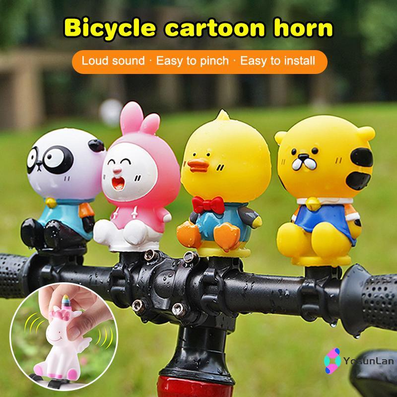 แตรจักรยานกลางแจ้งสำหรับเด็ก ดีไซน์การ์ตูน เสียงชัดเจน เหมาะสำหรับจักรยานและสกู๊ตเตอร์ - รูปที่ 2