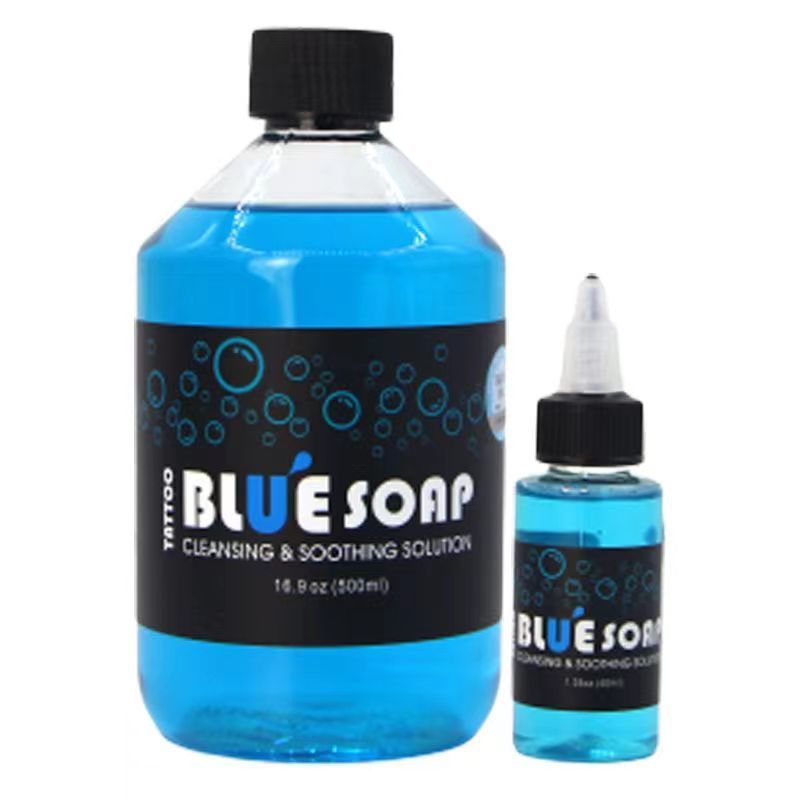Cross-Border Tattoo Cleaning Spirulina รอยสักเข้มข้นสูง Spirulina Stock Solution 500ml อุปกรณ์ทําควา