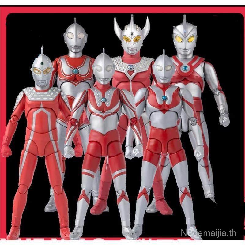 สินค้าใหม่ SHF Zoffy Zoffy Zoffy Six Brothers ของเล่นอุลตร้าแมนรุ่นแรกเคลื่อนย้ายได้ของเล่น