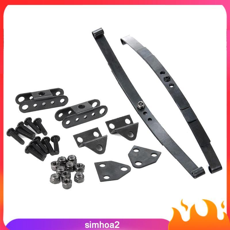[Simhoa2] 2PCS Steel Hard Leaf Spring Suspension สําหรับ Axial D90 RC 4WD TF2 1/10 RC Rock