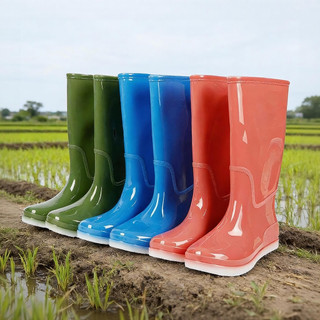 รองเท้าบูท รองเท้าบูทกันน้ำ บูทยาง Size 36 - 40 ฤดูฝนรองเท้ากันลื่น กันน้ำ กันลื่น รองเท้าแฟชั่น