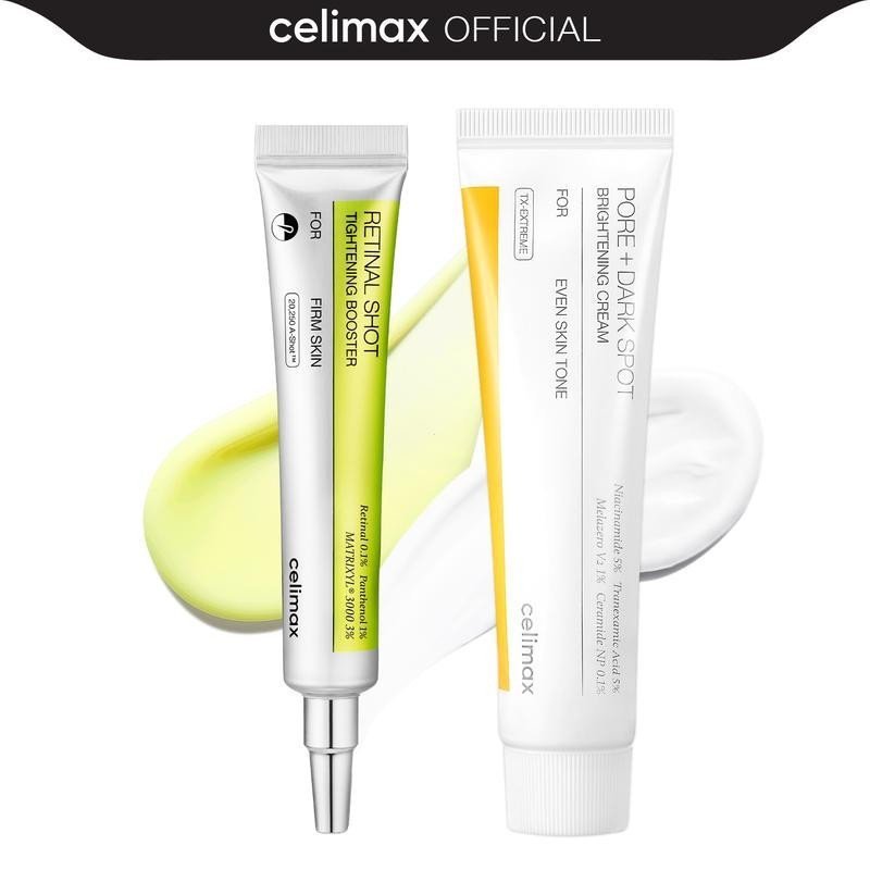[celimax official] The Vita A Retinal Shot Tightening Booster & Pore+Dark Spot Brightening Cream | ร
