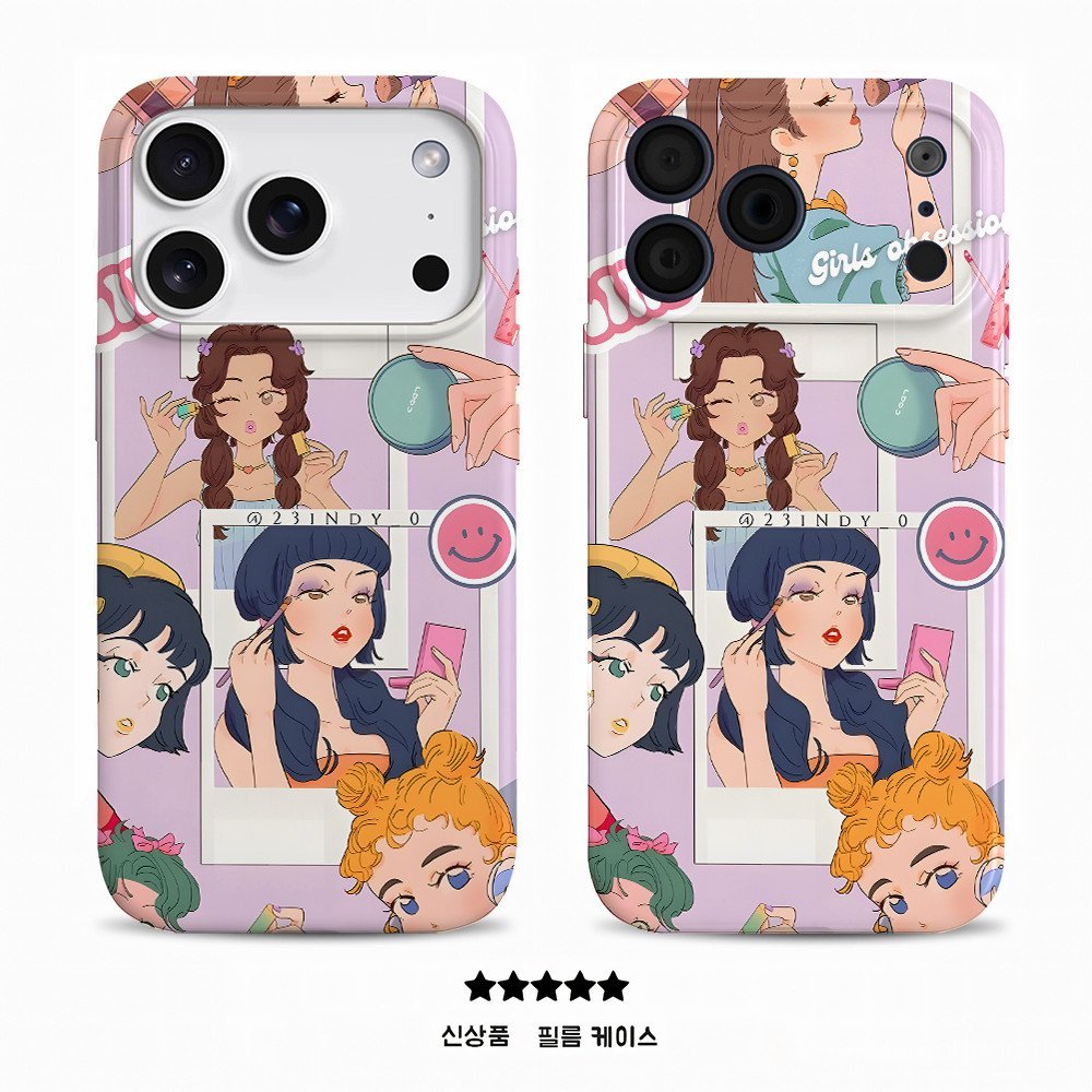 เคสโทรศัพท์เวอร์ชั่นเกาหลีเหมาะสําหรับiPhone 7 8 X XS XR XSMAX 11 12 13 Mini 14 15 16 17 Air Pro Max