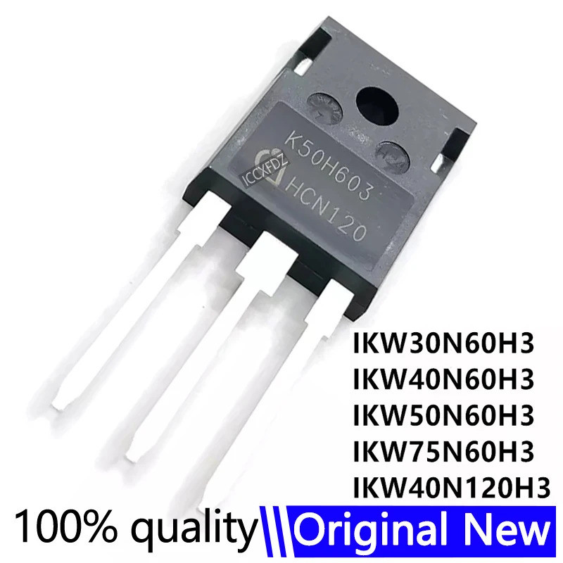 5PCS IKW30N60H3 TO-3P K30H603 TO-247 IKW30N60 IKW40N60H3 K40H603 IKW40N120H3 K40H30K60H3 K75H60H3 K6