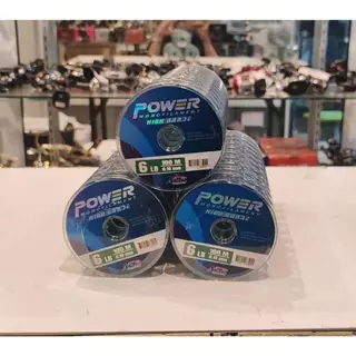 Asari Power Mono Green 100 เมตร 6LB - 30LB ม้วนต่อ สั่งได้