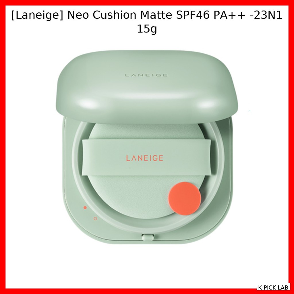 [Laneige] Neo Cushion Matte SPF46 PA++ -23N1 15g / Korean Cushion Foundation / Matte Finish / ของแท้
