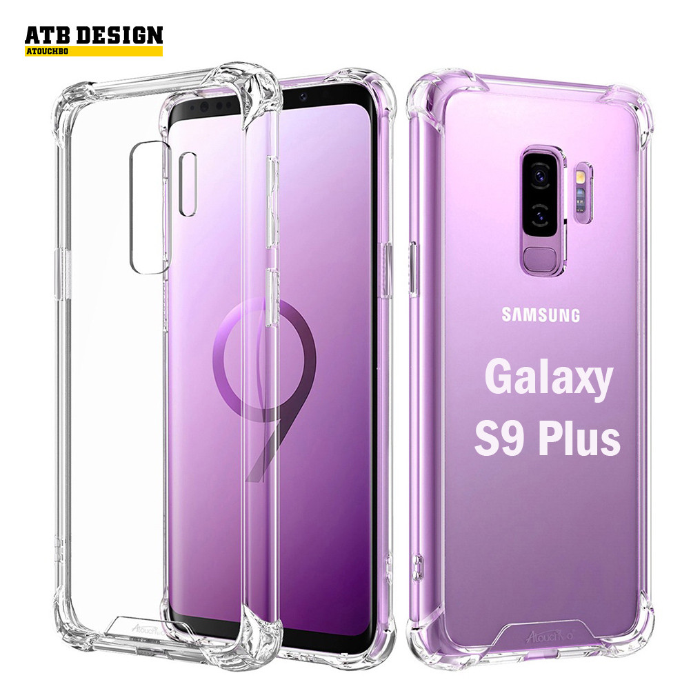 KingKong เคสใสกันกระแทก Samsung S8 / S9+ Plus / S9 Plus / S9Plus เคสใส เคสกันกระแทก แบบขอบนิ่ม-หลังแ